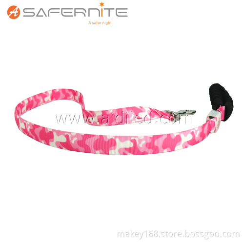 Light Up Dog Collar And Lead Leash Set